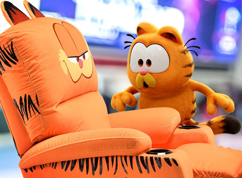 Garfield tie-up just purr-fect for upholstery brand