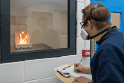 FIRA International flammability test