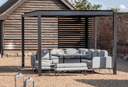 Gallery Direct Messini Pergola Ancona Dining Set