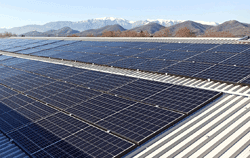 Zalfphotovoltaic system low